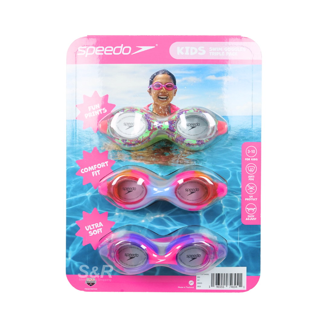 Speedo Kids 3-pack Goggles